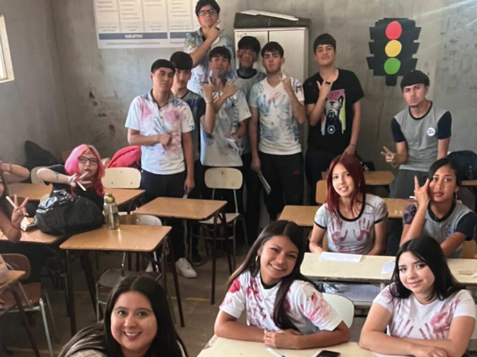 Taller en Colegio Chilean Eagles Las Vizcachas