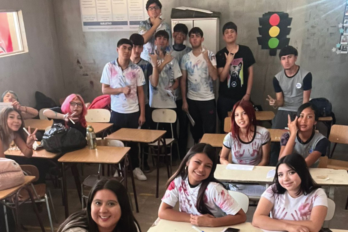 Taller en Colegio Chilean Eagles Las Vizcachas